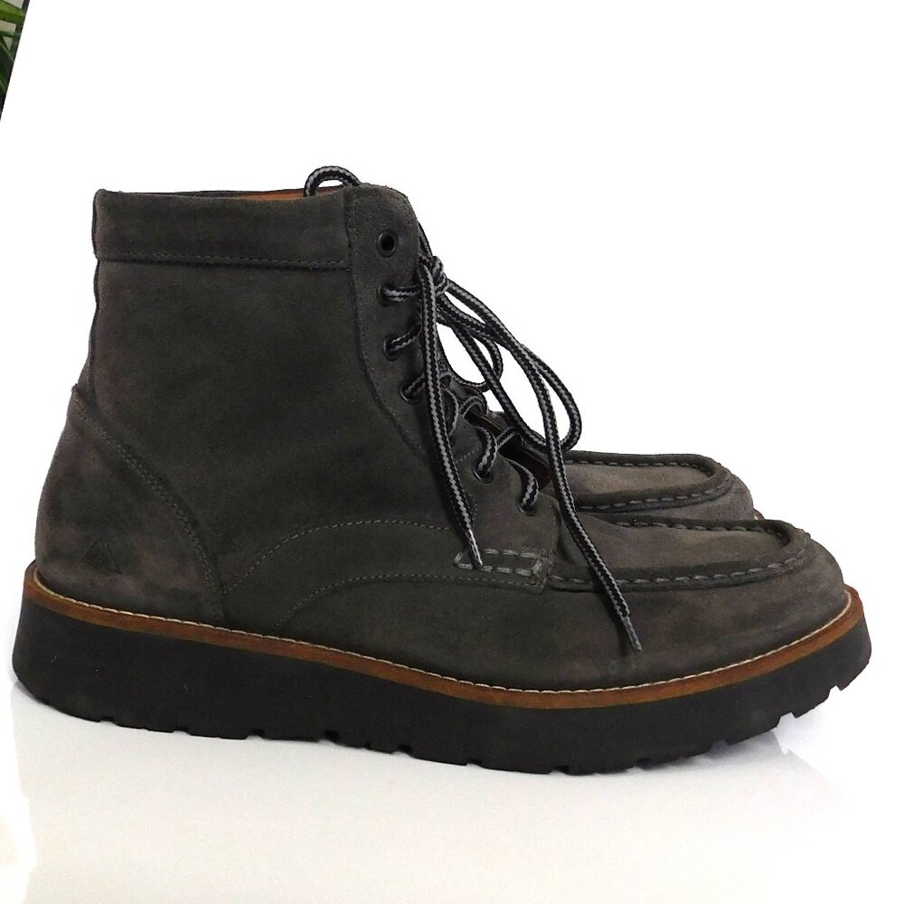 Ortholite Alphine Design Men's Chuka Work Boots Gray Size 11.5 - Picture 2 of 10